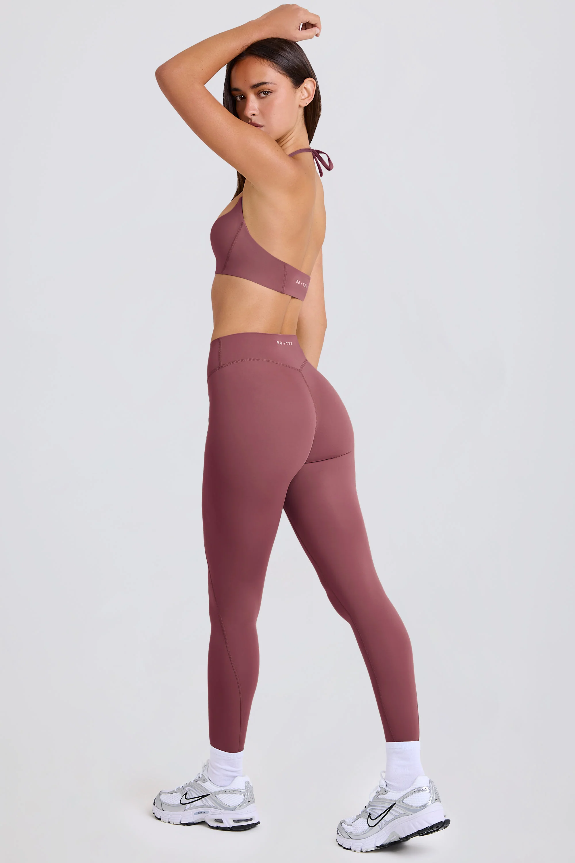 High-Waist Leggings in Acai - Image 8