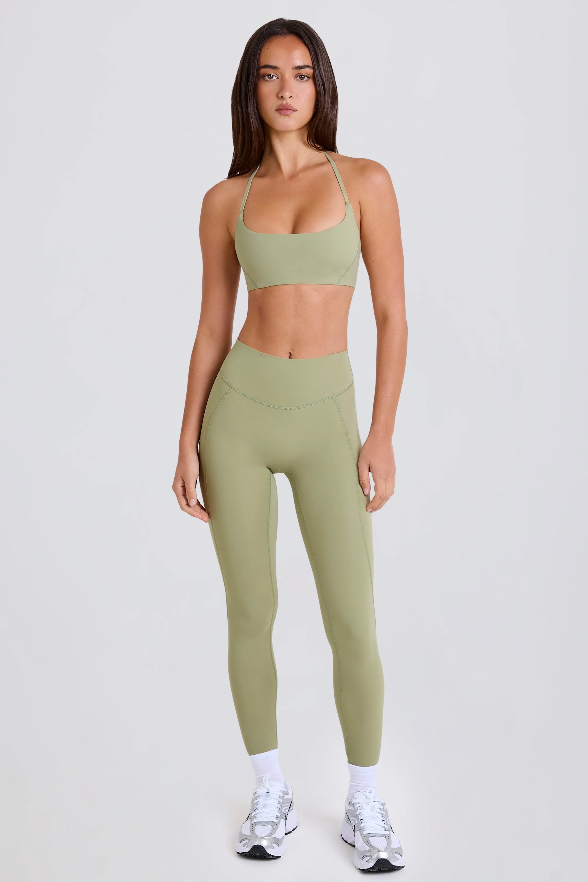 High-Waist Leggings in Matcha - Image 2