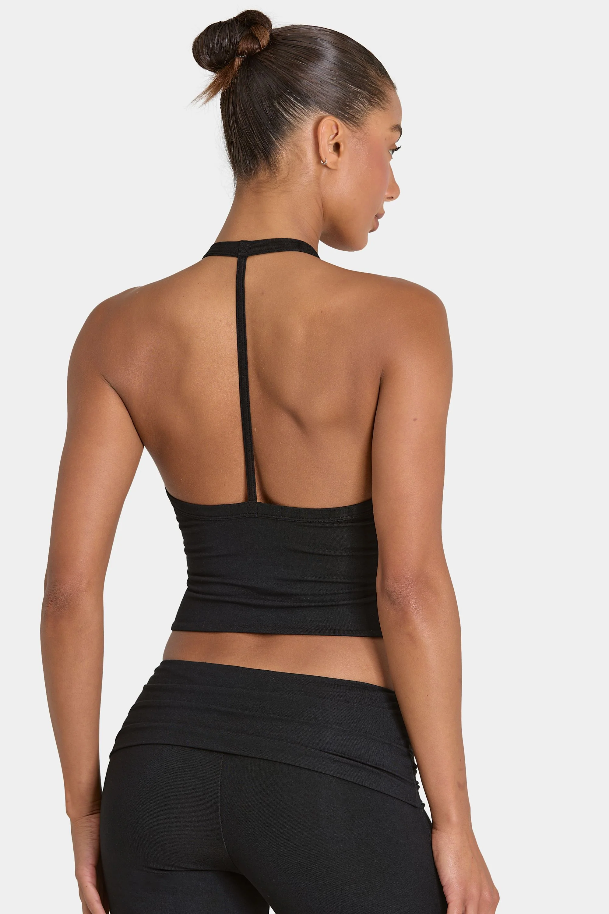 ButterCloud™ Crop Tank Top in Black - Image 5