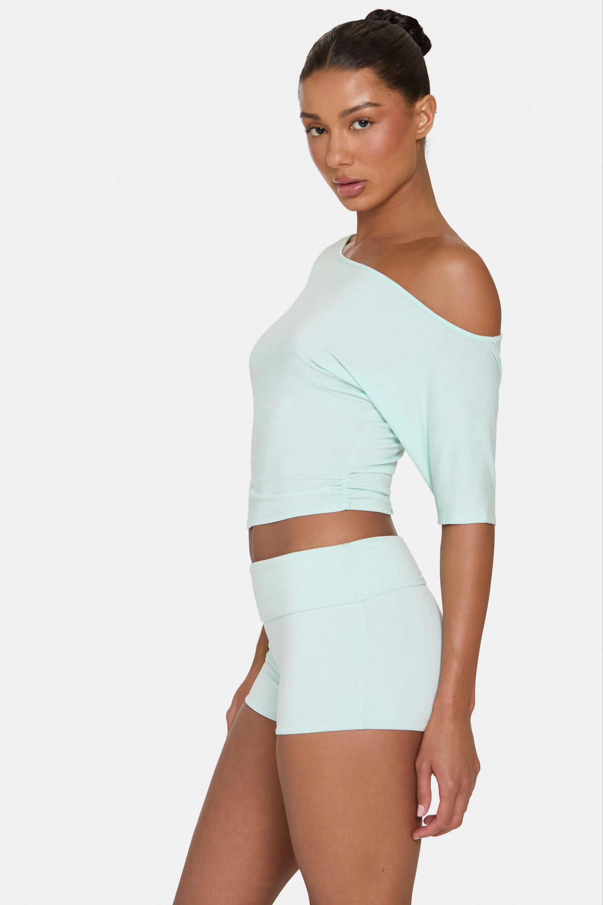 ButterCloud™ Shorts in Peppermint - Image 3