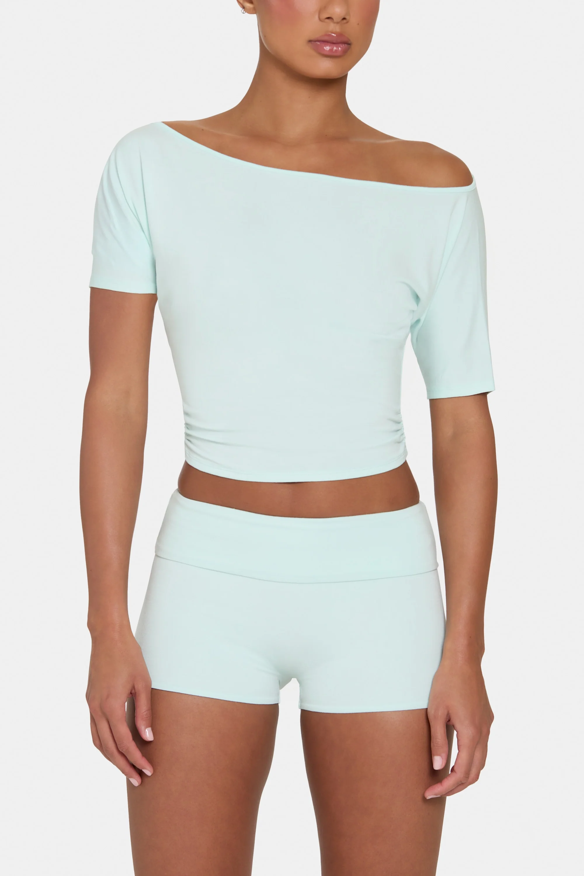 ButterCloud™ Shorts in Peppermint - Image 4