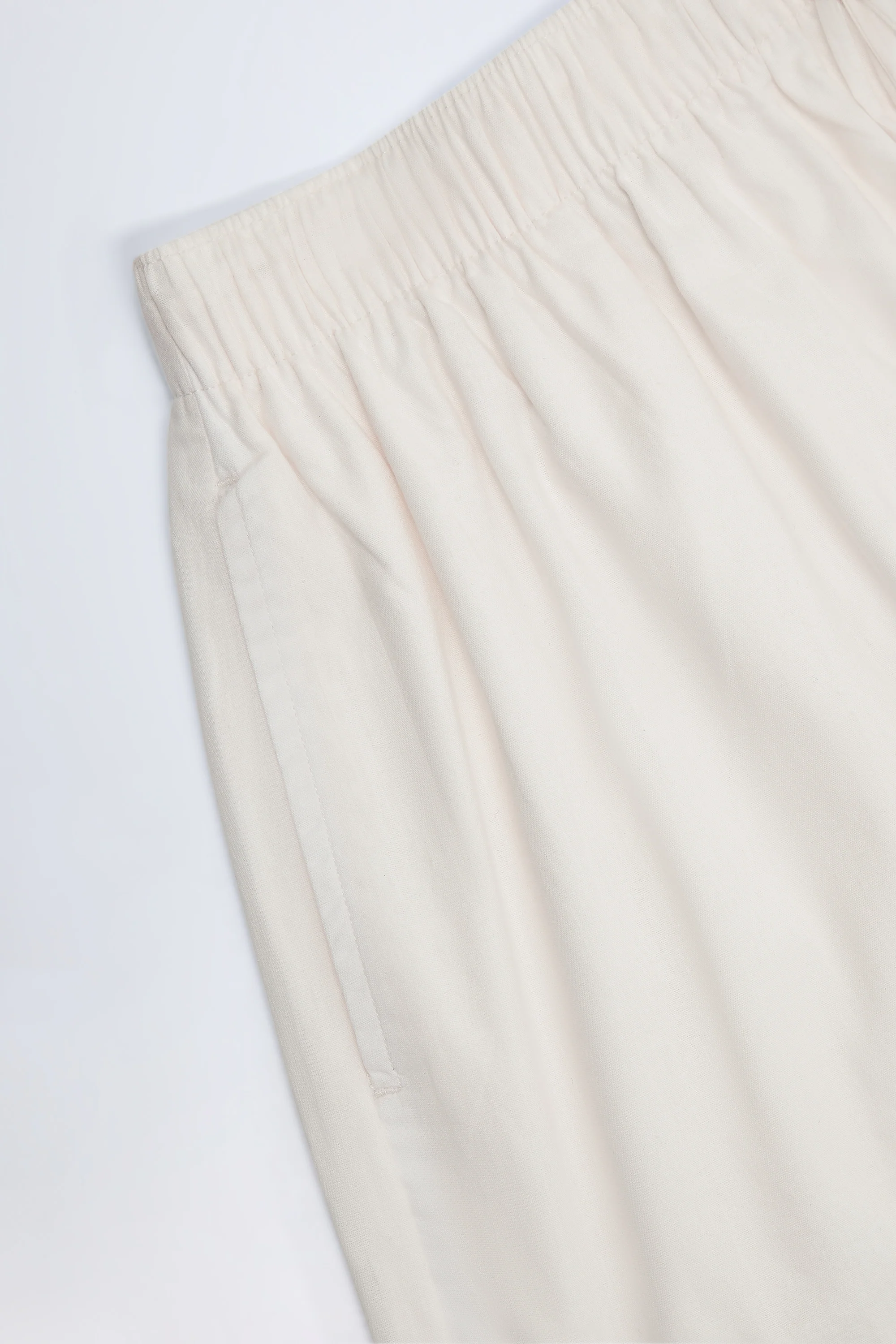 Tie-Front Cotton-Poplin Shorts in White - Image 8