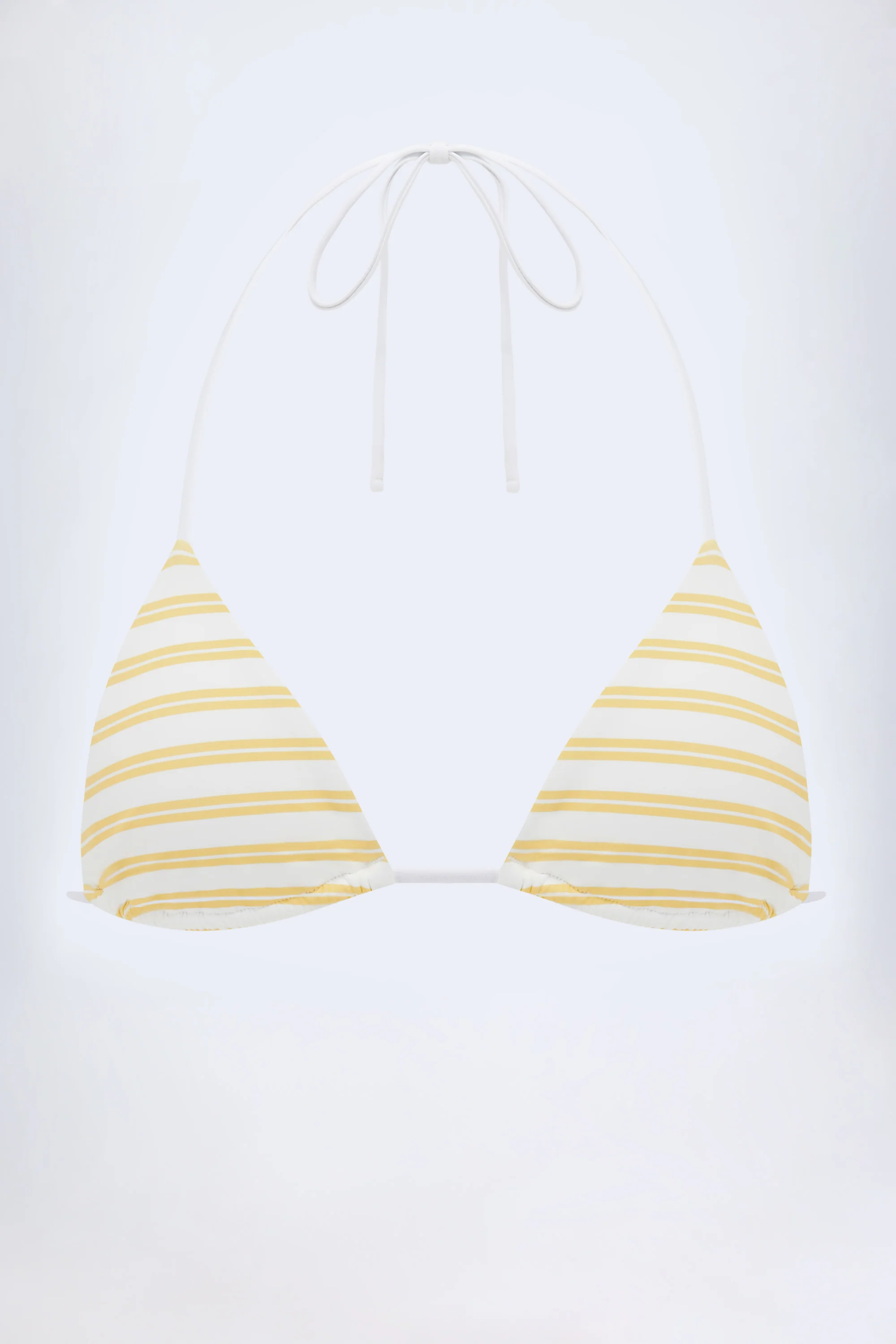 Triangle Bikini Top in Lemon - Image 2
