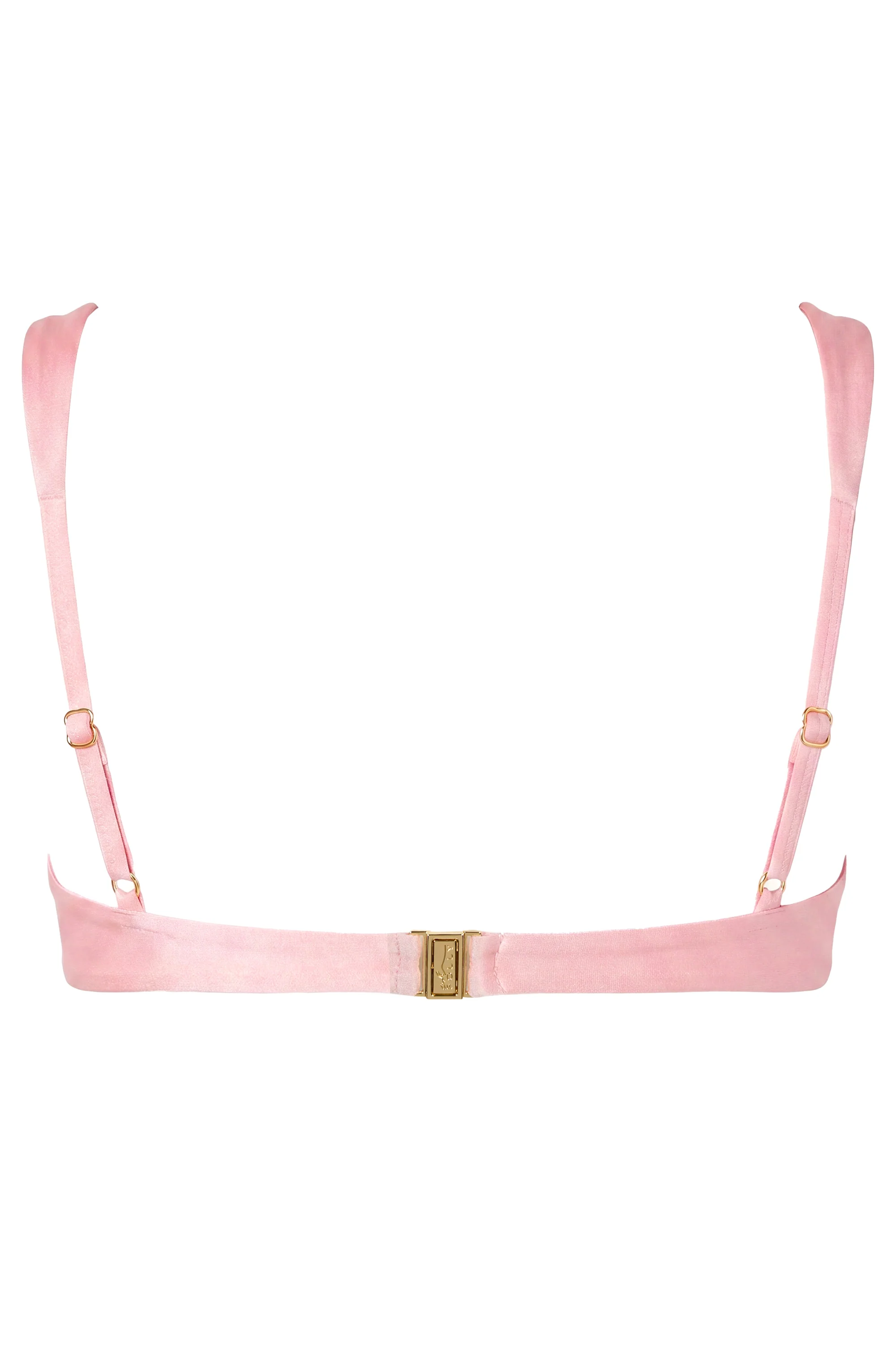 Bikini Top in Baby Pink - Image 4