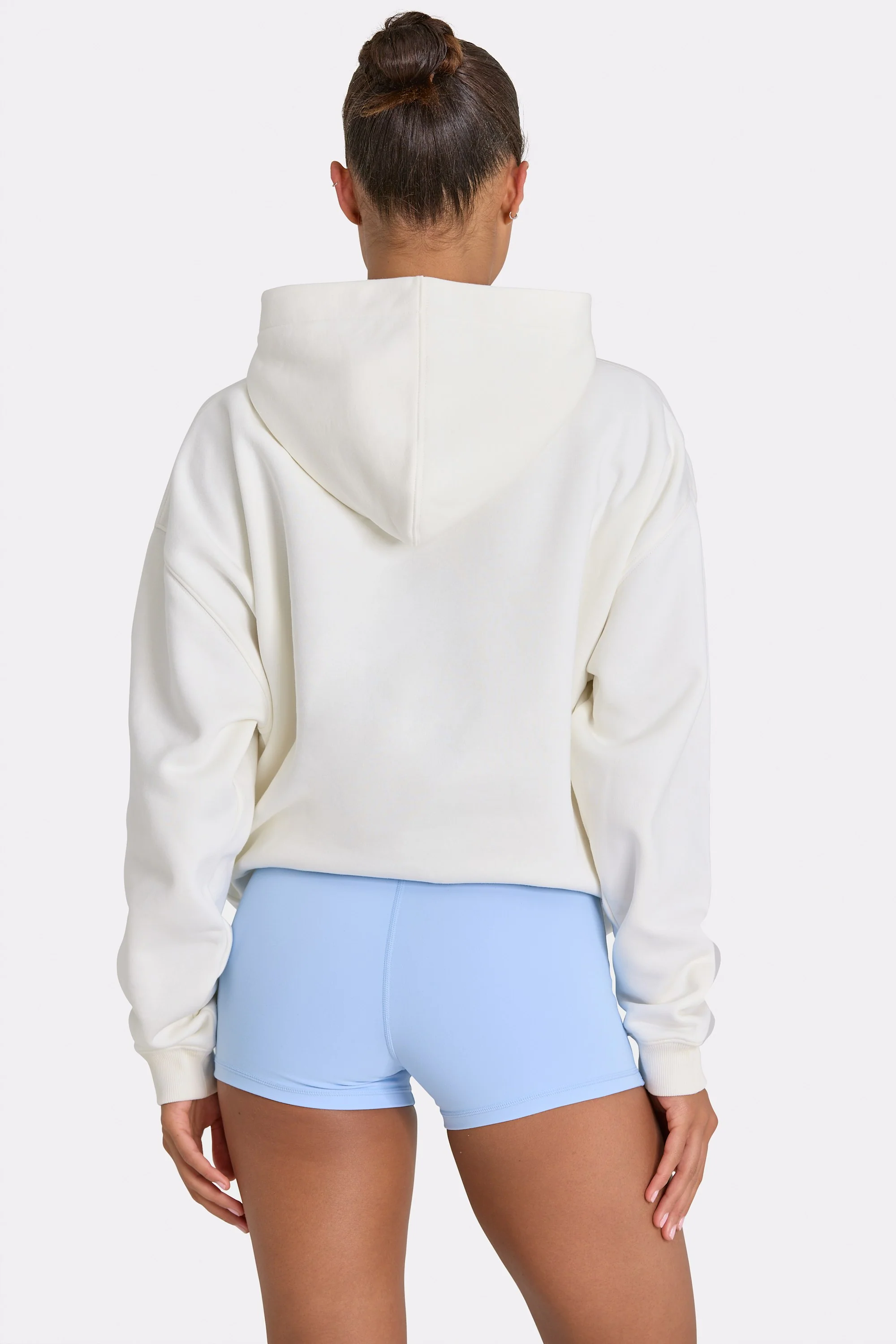 Oversized Applique Hoodie in Coconut - Image 3