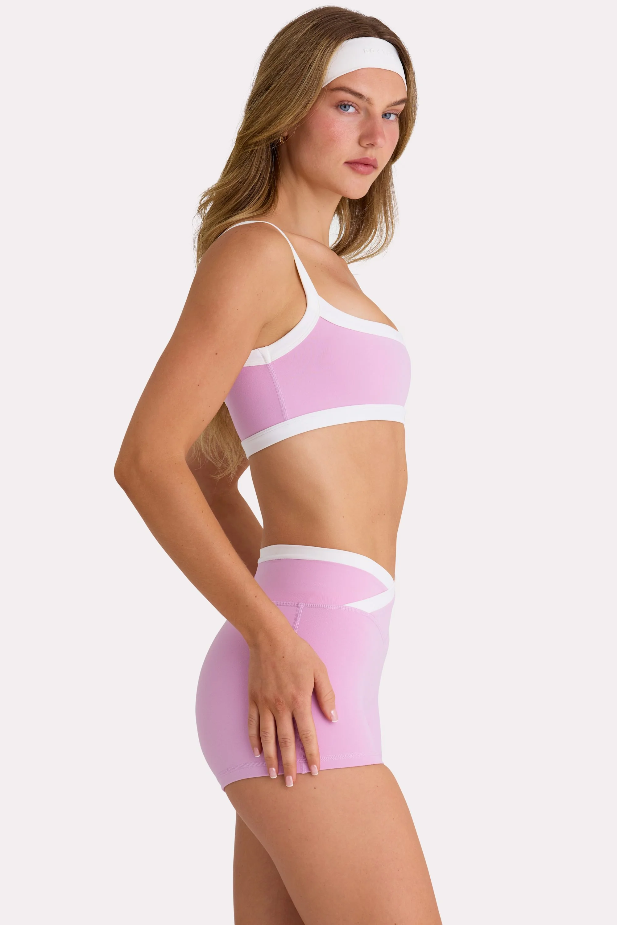 Soft Active Shorts  in Sweet Pink - Image 3