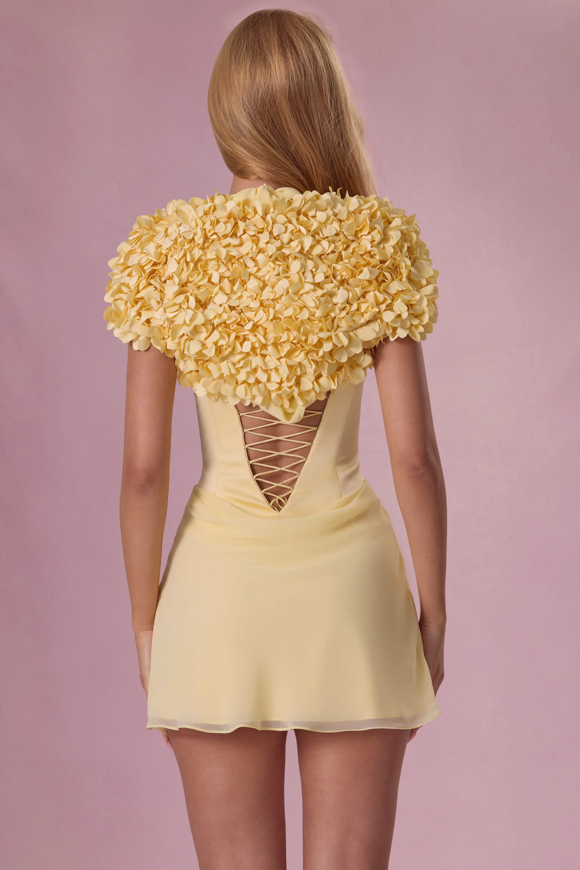 Cropped Bolero in Butter - Image 2
