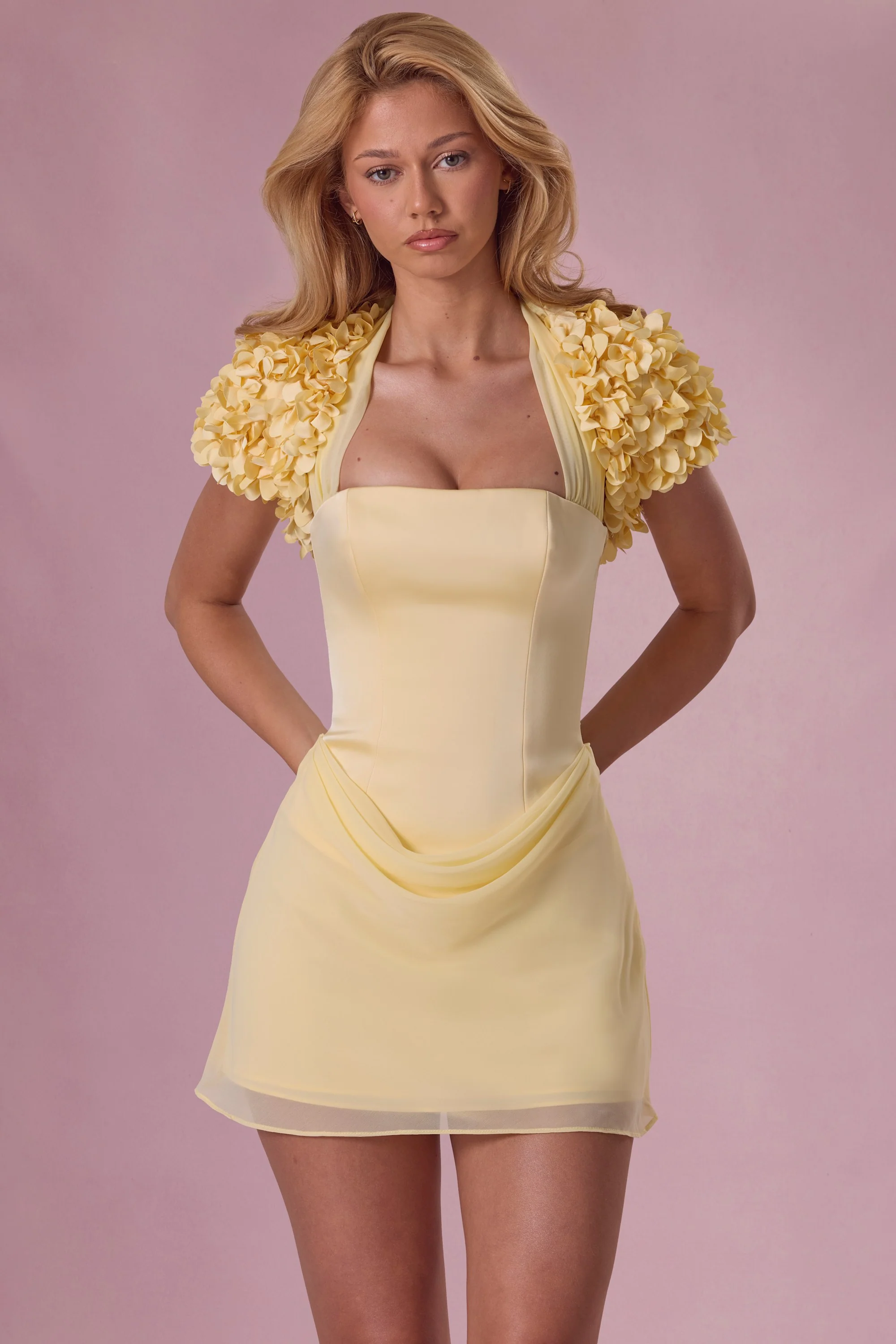 Cropped Bolero in Butter - Image 5