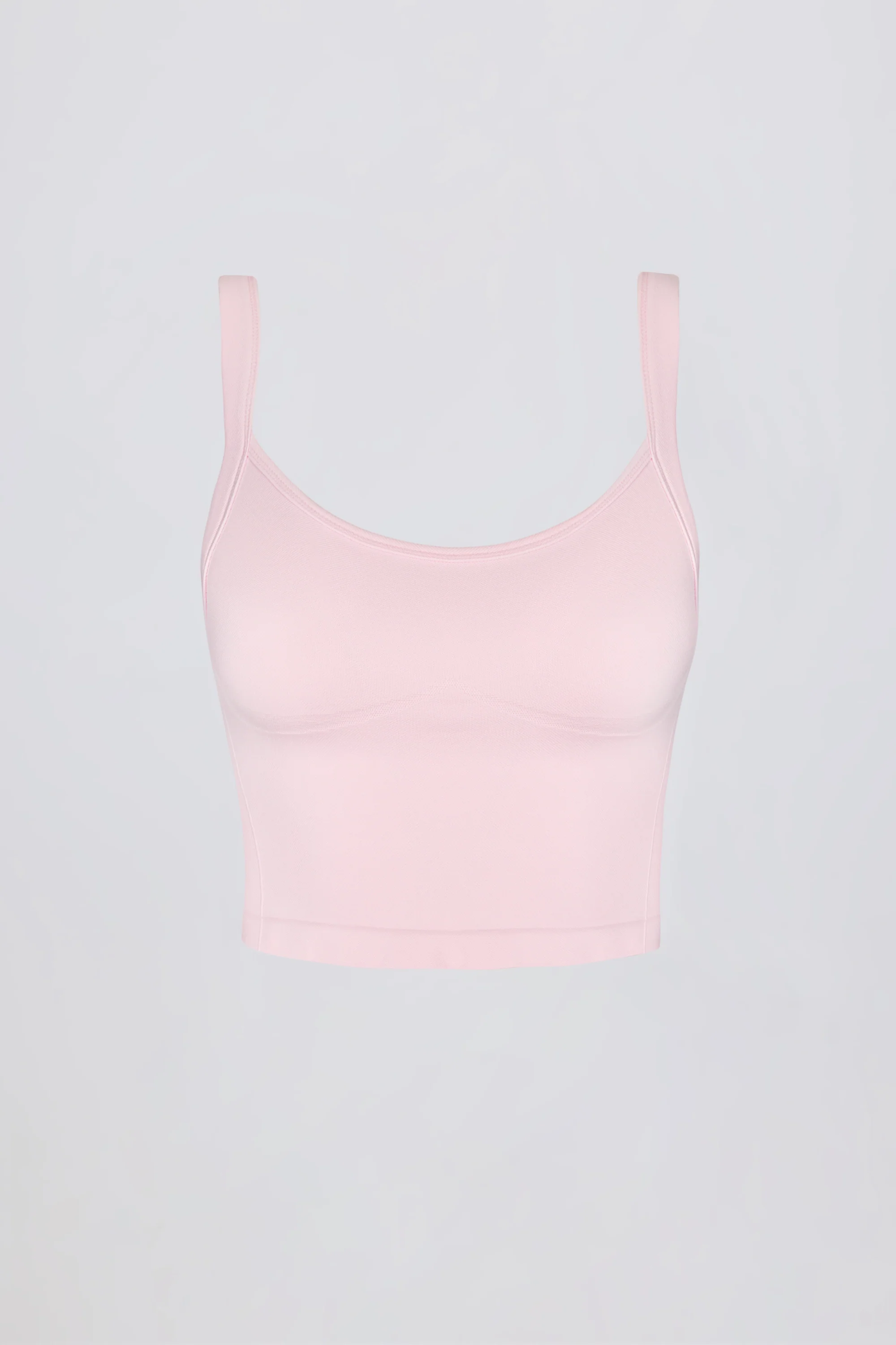 Super Sculpt Seamless Longline Camisole Top in Soft Pink - Image 3